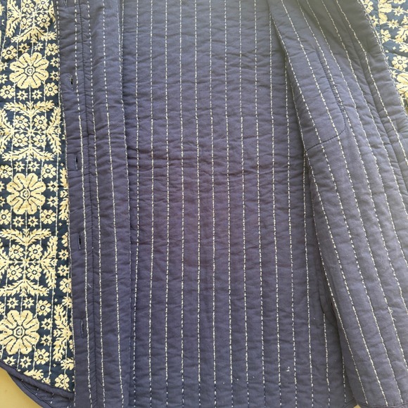 Free People Quilted Floral Alexie Jacket Womens Med Free People cottagecore Boho - Picture 5 of 11